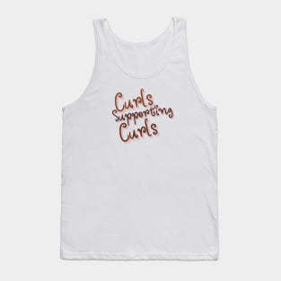 Curls Supporting Curls v10 Tank Top